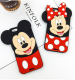 Чехол 3D Cute Minnie Mouse Soft Silicone Rubber Back для iPhone 7