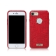 REMAX Maso Series Crocodile Leather Coated Hard Case for iPhone 7 - Red