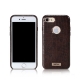 REMAX Maso Series Crocodile Leather Coated Hard Case for iPhone 7 - Brown