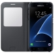 Чехол S View Cover Case для Samsung Galaxy A7 A7100 - Black