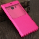Чехол S View Cover Case для Samsung Galaxy J1 - Pink