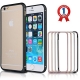 Металлический бампер для iPhone 6/6S - черный