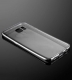 Прозрачный силиконовый чехол для Samsung Galaxy S7 с глянцевой окантовкой - Black