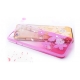 Kingxbar Flowers for iPhone 6/6S Pink