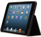 JISONCASE Quilted Leather Smart Case for iPad mini/mini 2 Black (JS-IDM-02G10)