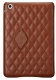 JISONCASE Quilted Leather Smart Case for iPad mini/mini 2 Brown (JS-IDM-02G20(002D))