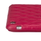 JISONCASE Quilted Leather Smart Case for iPad mini/mini 2 Rose (JS-IDM-02G33)