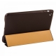 JISONCASE Smart Case with Copper for iPad mini/mini 2 Brown (JS-IDM-12H20)