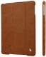 JISONCASE Vintage Leather Smart Case for iPad mini/mini 2 Brown (JS-IDM-01A20/JS-IM2-01A20)