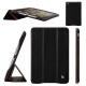 JISONCASE Vintage Leather Smart Case for iPad mini/mini 2 Black (JS-IDM-01A10)