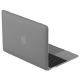 Полупрозачный чехол SwitchEasy Nude черный для Macbook 12
