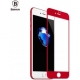 Защитное стекло Baseus PET Soft 3D Tempered Glass 0.23mm Red для iPhone 7