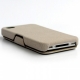 Чехол Borofone Pilot Leather Case для iPhone 4/4s - серый