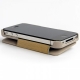 Чехол Borofone Pilot Leather Case для iPhone 4/4s - серый