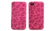 Чехол для iPhone 4/4s Nuoku LEO (розовый)
