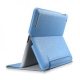 SGP Leather Case Leinwand Series Tender Blue for iPad 2