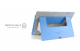 SGP Leather Case Argos Series Tender Blue for iPad 2