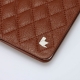 Чехол JisonCase Matelasse Leather Cover для iPad 2/iPad 3/iPad 4 коричневый