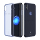 Baseus Simple Series Case Transparent Blue for iPhone X