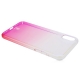 Baseus Glaze Case Transparent Pink for iPhone X