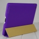 Кожаный чехол JisonCase Executive Smart Cover для iPad 2 фиолетовый