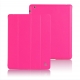 Кожаный чехол JisonCase Executive Smart Cover для iPad 2 розовый