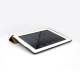 Кожаный чехол JisonCase Executive Smart Cover для iPad 2 коричневый