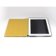 Кожаный чехол JisonCase Executive Smart Cover для iPad 2 коричневый