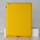 Кожаный чехол JisonCase Executive Smart Cover для iPad 2 желтый