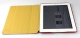 Кожаный чехол JisonCase Executive Smart Cover для iPad 2 нежно-розовый