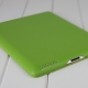 Кожаный чехол JisonCase Executive Smart Cover для iPad 2 зеленый