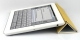 Кожаный чехол JisonCase Executive Smart Cover для iPad 2 белый