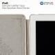 Чехол ZENUS with Stand 'Prestige' Crocodile Sportism Series - White для iPad 2