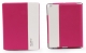 Premium чехол «NUOKU» для iPad 2 pink+white
